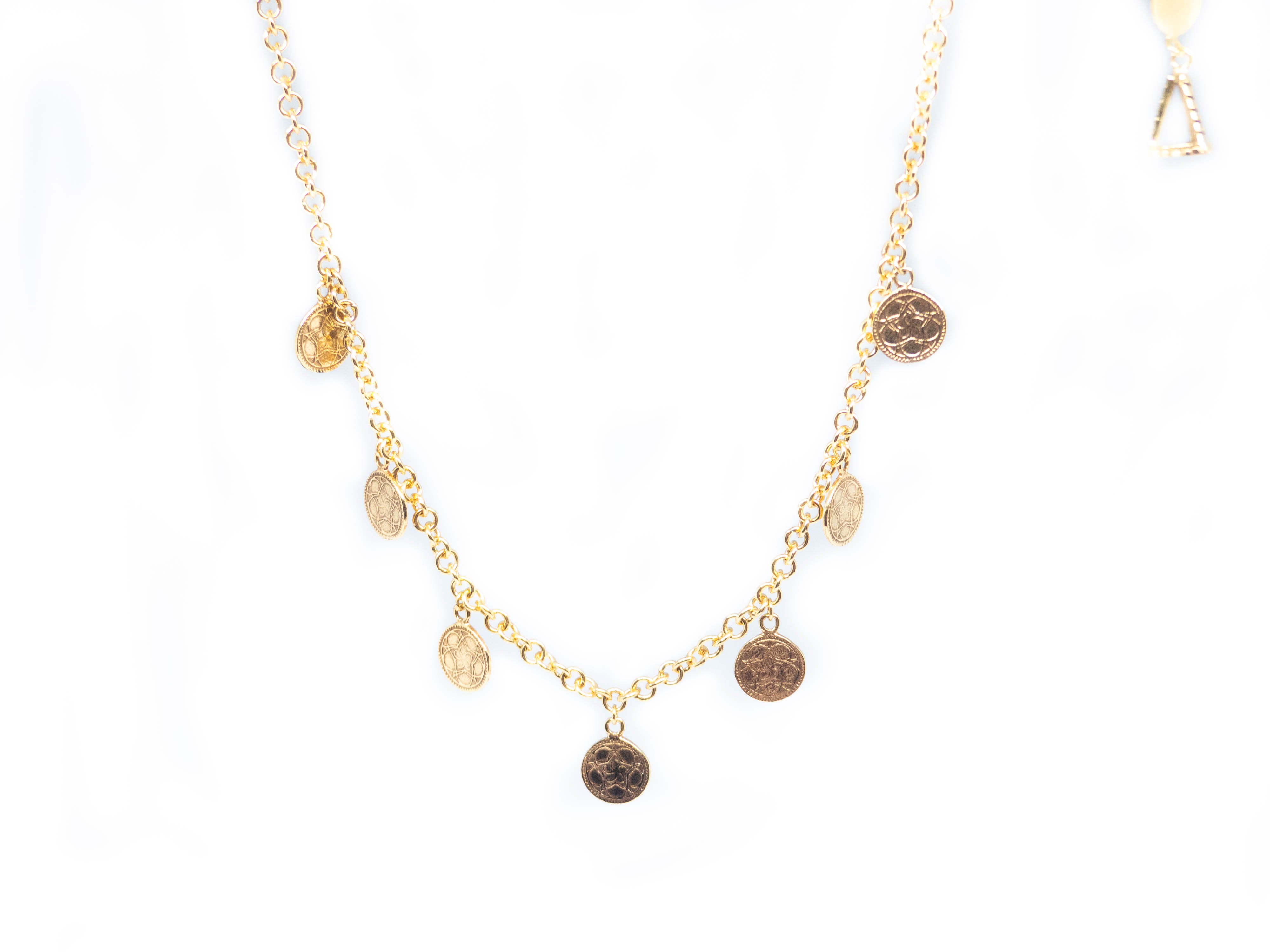 The RHEA COIN Necklace - The World Of Indah