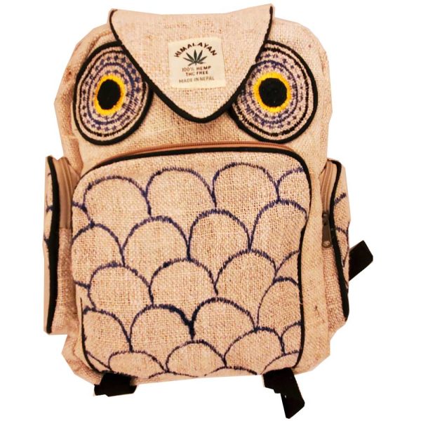 Boho Owl Quilt Pattern Washable Backpack for Traveling Abroad  | Wild Lotus®