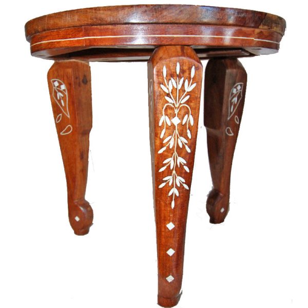 Elephant-Boho Mini Table | Wild Lotus® | Sheesham Wood Furniture