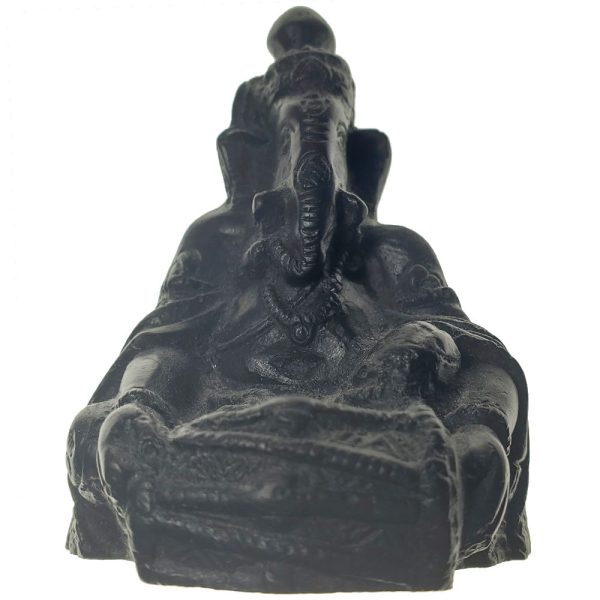 Small Lord Ganesha Resin Elephant Statue Spiritual Figurine