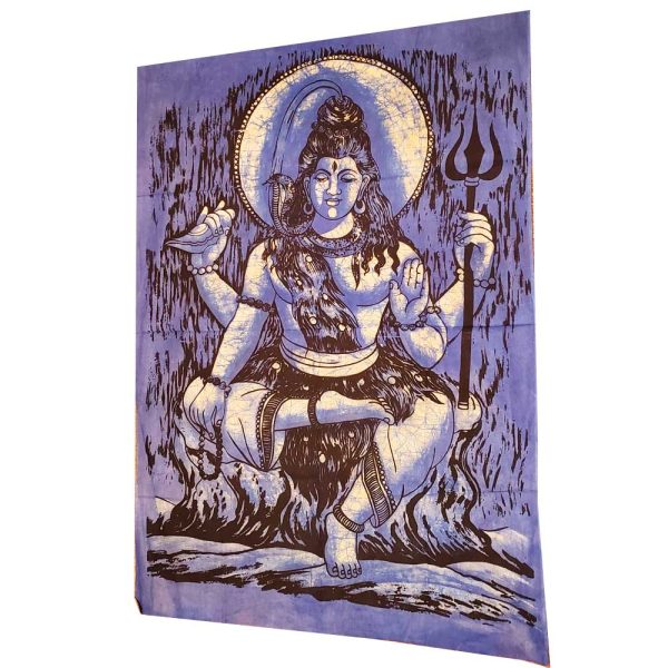 Lord Shiva Wall Decor Vintage Banner Tapestry Wall Hanging Art | Wild Lotus® | @wildlotusbrand